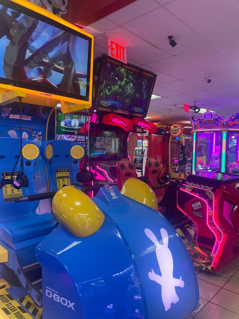 Arcade Games at Laser Bounce Queens
